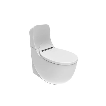 Унитаз с биде CREAVIT FOGLIA  к стене безободковый FG360-00CB00E-0000 (бачок и сиденье отдельно)
