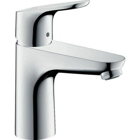 Hansgrohe 31621000 Focus Смеситель для раковины 94 мм, со сливным гарнитуром, хром