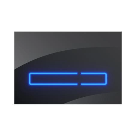 Клавиша для инсталляции AM.PM Touch Pro I0450A38 черный глянец