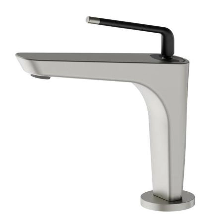 Newform O'Rama Смеситель для раковины, 1 отв., цвет: titanium satin