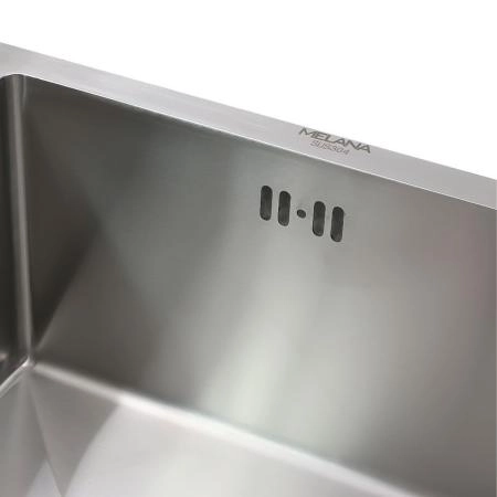 Мойка H57544 MELANA ProfLine 3,0/200 САТИН врезная прямоугольная с коландером H57544