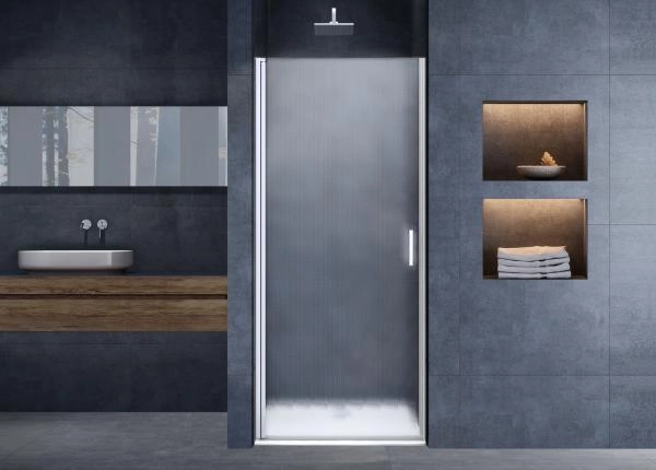 Душевая дверь Vincea Alpha VDP-3AL600MT , хром, стекло текстурное