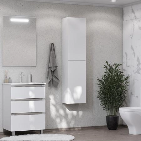 Roca The Gap Тумба подвесная 60x45x74см, с 3 ящиками, цвет: белый