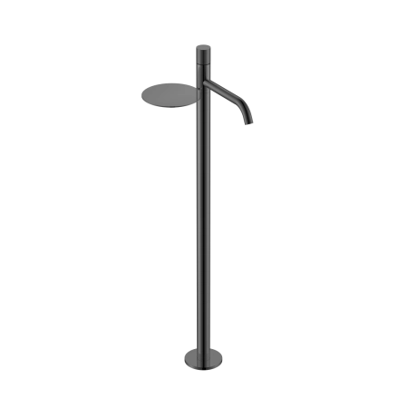 Смеситель STICK Boheme напольный для умыв. Shine Gun Metal c ручкой TOUCH 120-SGM.2