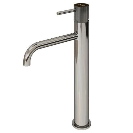 Смеситель NT BAGNO NT4211Н SILIO H для раковины серый хром