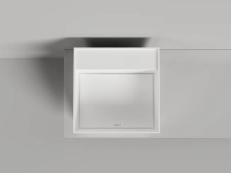 Раковина Salini ARMONIA SQUARE TOP 03 S-Sense глянцевая 45x45 130513TG накладная без отв.смесителя
