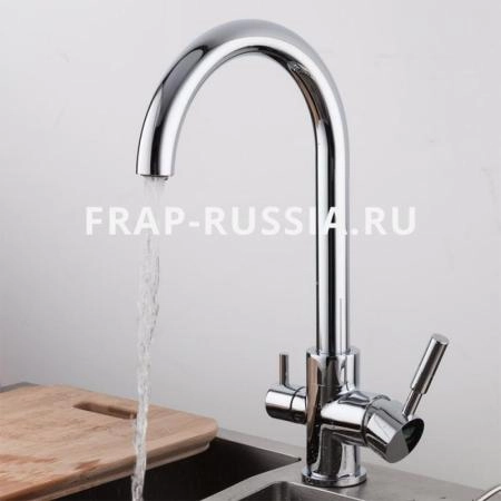 Смеситель Frap F4352 для кухни, хром