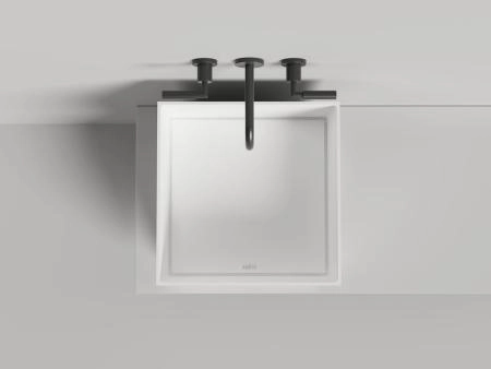 Раковина Salini ARMONIA SQUARE 03 S-Sense глянцевая 45x45 130513G накладная