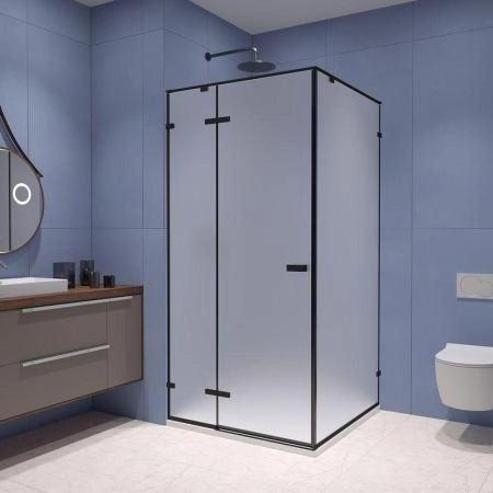 Душевой уголок RGW SV-030B Stilvoll 100x100 Черный матовый матовое