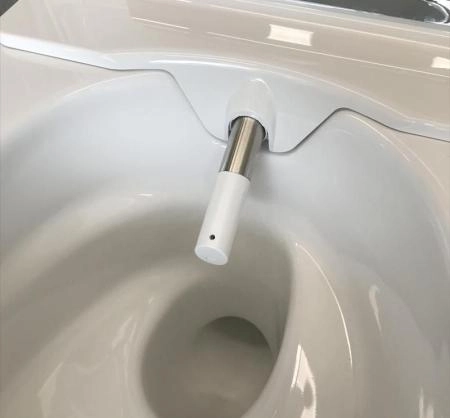 Унитаз-биде Geberit AquaClean Sela 146.224.21.1 (глянцевый хром) подвесной