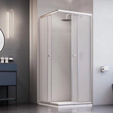 Душевой уголок RGW TN-205-J Dolphin 80x80 Хром прозрачное