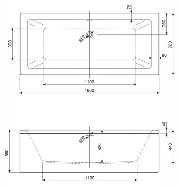 Универсальный установочный Cezares CZR-SCR-FIX-3-KIT комплект для 3-й панели