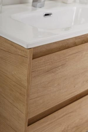 Тумба под раковину Belbagno KRAFT Bianco Opaco подвесная KRAFT 39-800/390-2C-SO-BO