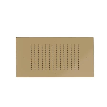 Newform Head Showers Верхний душ 40x40cм, потолочный, скрытый, цвет: PVD glossy gold