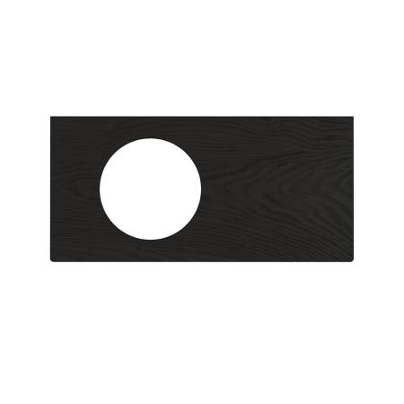 Столешница Kerama Marazzi ICONICO ИКОНИКО CO3.KM6012G0291R\100 Манифик вуд 100 см, черная матовая, без отверстия под смеситель