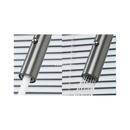 Смеситель Gappo G4398-41 для кухни, серо-коричневый