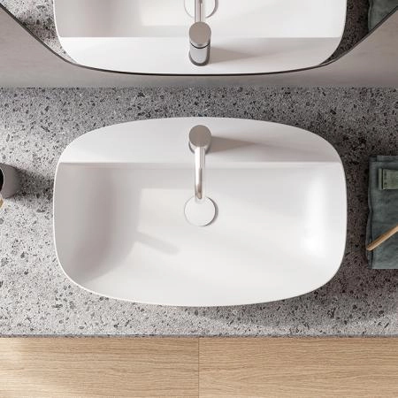 Catalano Alvea Раковина 60x40см встраиваемая, с 1 отв., цвет: белый матовый