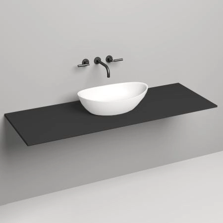 Salini Столешница 150х50х1.5 cм, из материалов S-Stone, цвет: RAL 9011