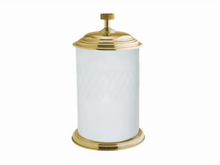 Ведро Boheme стекло ROYALE CRISTAL GOLD BLACK 10934-G-B