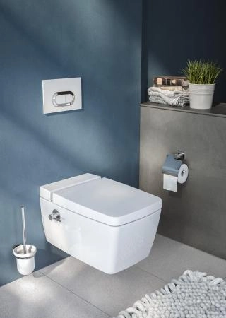Кнопка смыва для инсталляции VitrA Loop O  740-0500 глянцевая белая двойный смыв