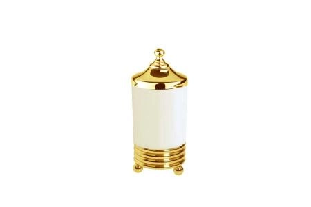 Настольный Стакан Boheme для ватных дисков HERMITAGE GOLD 10364