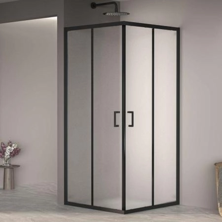 Душевой уголок RGW PA-030B Passage 100x100 Черный матовый матовое