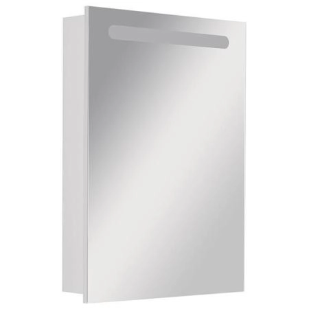 Roca Victoria Nord Зеркальный шкаф 60x81см., DX, с LED-подсветкой сверху, цвет: белый