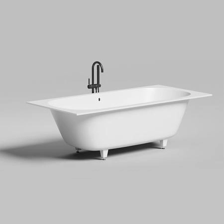 Salini Ornella Axis 190 Встраиваемая ванна 190х90х60см, прямоугольная, материал: S-Sense, цвет: белый матовый