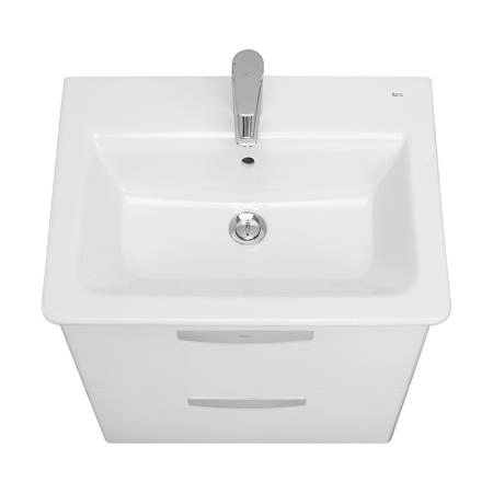 Roca The Gap Original Тумба подвесная 60x41x60см, с 2 ящиками, цвет: белый