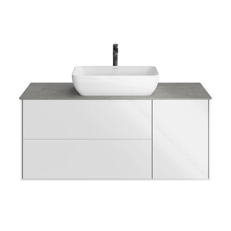 Тумба Kerama Marazzi PLAZA MODERN ПЛАЗА МОДЕРН PLB.M.120.3\WHT.V подвесная 120 белый 3 ящика
