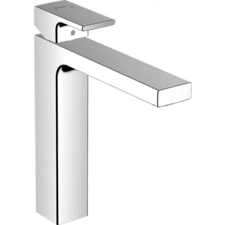 Смеситель Hansgrohe 71591000 Vernis Shape для раковины 190 мм, гладкий хром
