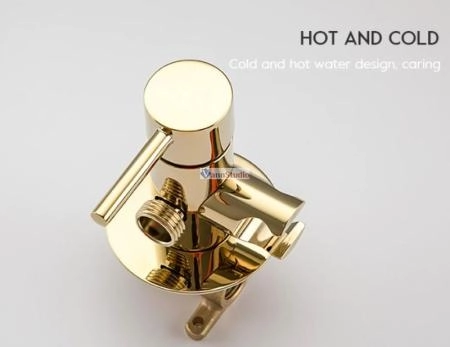 Гигиенический душ Frap F7505-3 золото