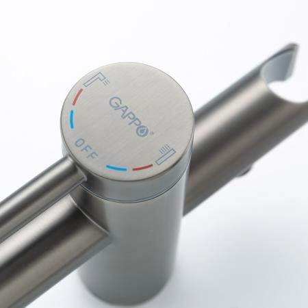 Смеситель GAPPO G3006-9 для ванны напольный, сатин