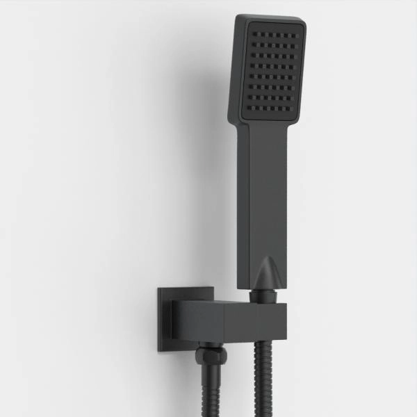 Душевой комплект BERGES VENTAS 3S BLACK, 73006 черный матовый