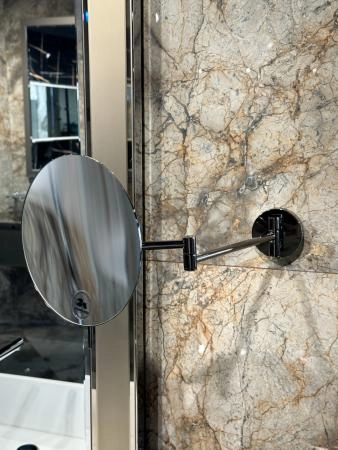 Зеркало Boheme настенное Chrome круглое 508-CR