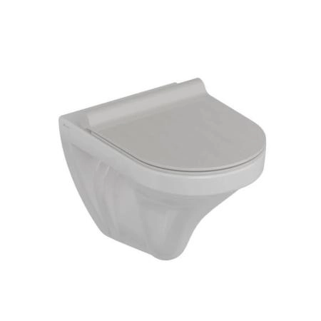 Унитаз KNOTLOR FLOW WC51WG, подвесной белый