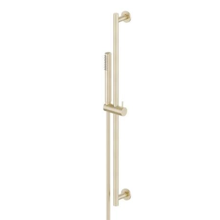 Newform X-Steel 316 Душевой гарнитур: штанга, ручной душ, шланг 150 см, цвет: PVD brushed gold
