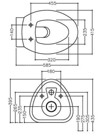 Унитаз подвесной Jaquar Fusion FSS-WHT-29951 сиденье дюропласт