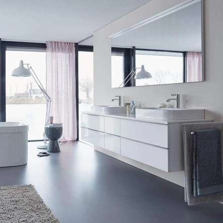 Duravit Happy D.2 Раковина 65х46см., встраиваемая сверху, 1 отв., со слив-переливом, с креплением, цвет: белый