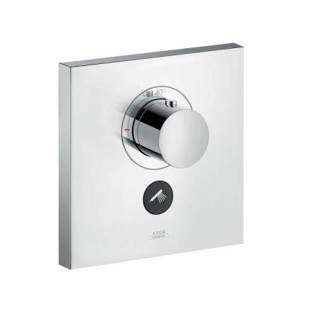 Axor ShowerSelect Термостат Highflow с дополнительным клапаном для ручного душа, квадратный, внешняя часть, цвет: хром