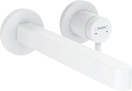 Hansgrohe Finoris 76050700 Смеситель для раковины настеный 225 мм, матовый белый