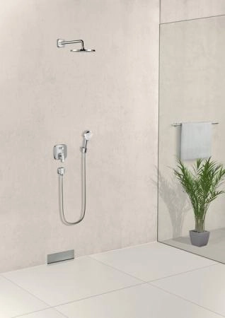 Кронштейн Hansgrohe 27446000 для верхнего душа,хром