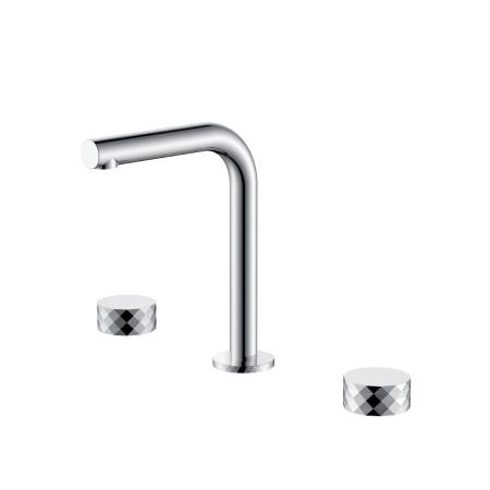 Смеситель на столешницу Boheme STICK DIAMOND на 3 отв. CHROME 152-CR.1