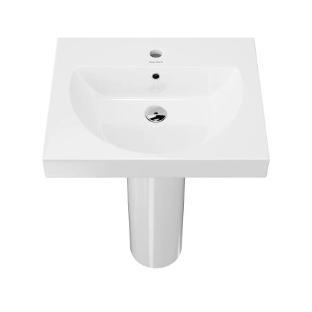 Раковина Kerama Marazzi BUONGIORNO БОНДЖОРНО BG.wb.60 подвесная/мебельная 60, белая глянцевая