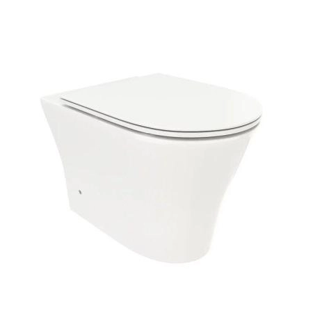 Унитаз Cerutti SPA ADIGE F приставной безободковый CT8907 (500x365x405)