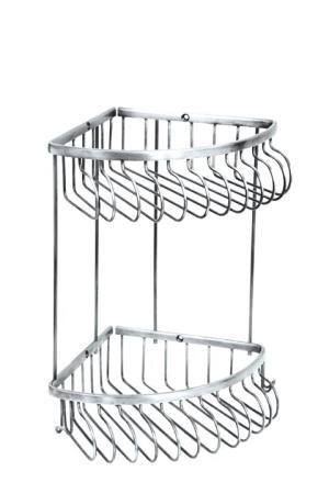 Угловая Полка Boheme (металл), двойная BRILLANTE 10453