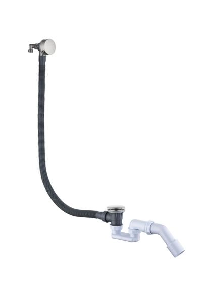 Слив-перелив для ванны, функция наполнения Boheme NICKEL BRUSH 631-NB