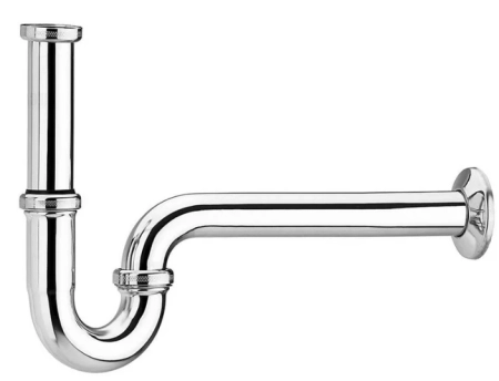 Hansgrohe U-образный сифон для раковины 1 1/4", цвет хром