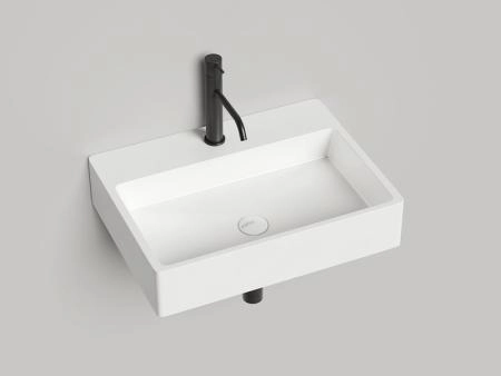 Раковина Salini OTTAVIA S-Sense глянцевая 60x45 1103101G накладная без отв.смесителя