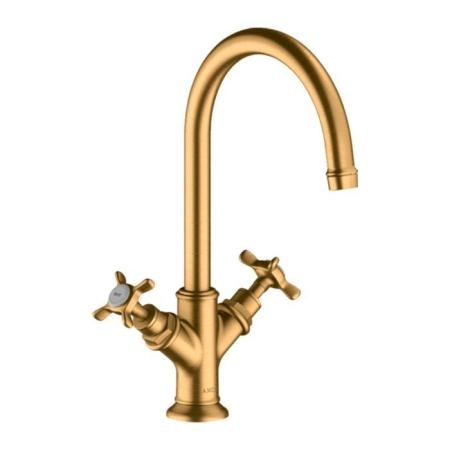 Axor Montreux Смеситель для раковины 210, на 1 отв., цвет: шлифованное золото